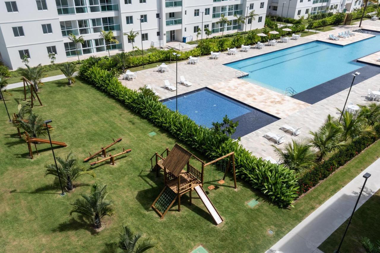 Flat térreo no Palm Village Pôrto das Galinhas Esterno foto